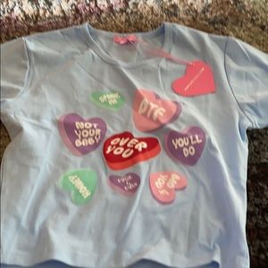 Dolls kill hearts crop tee!